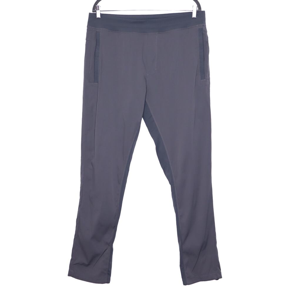 LULULEMON Lightweight Workout Pant Gray Tapered Elastic Waist Active Men's XL